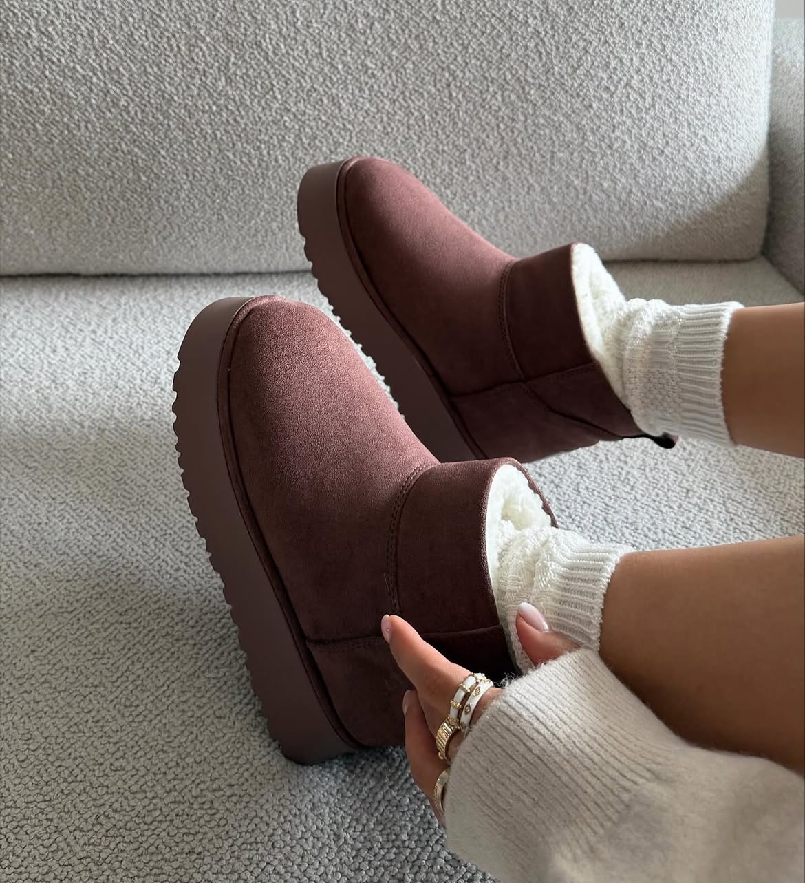 Bottines Fourrées ELIZ Cozy