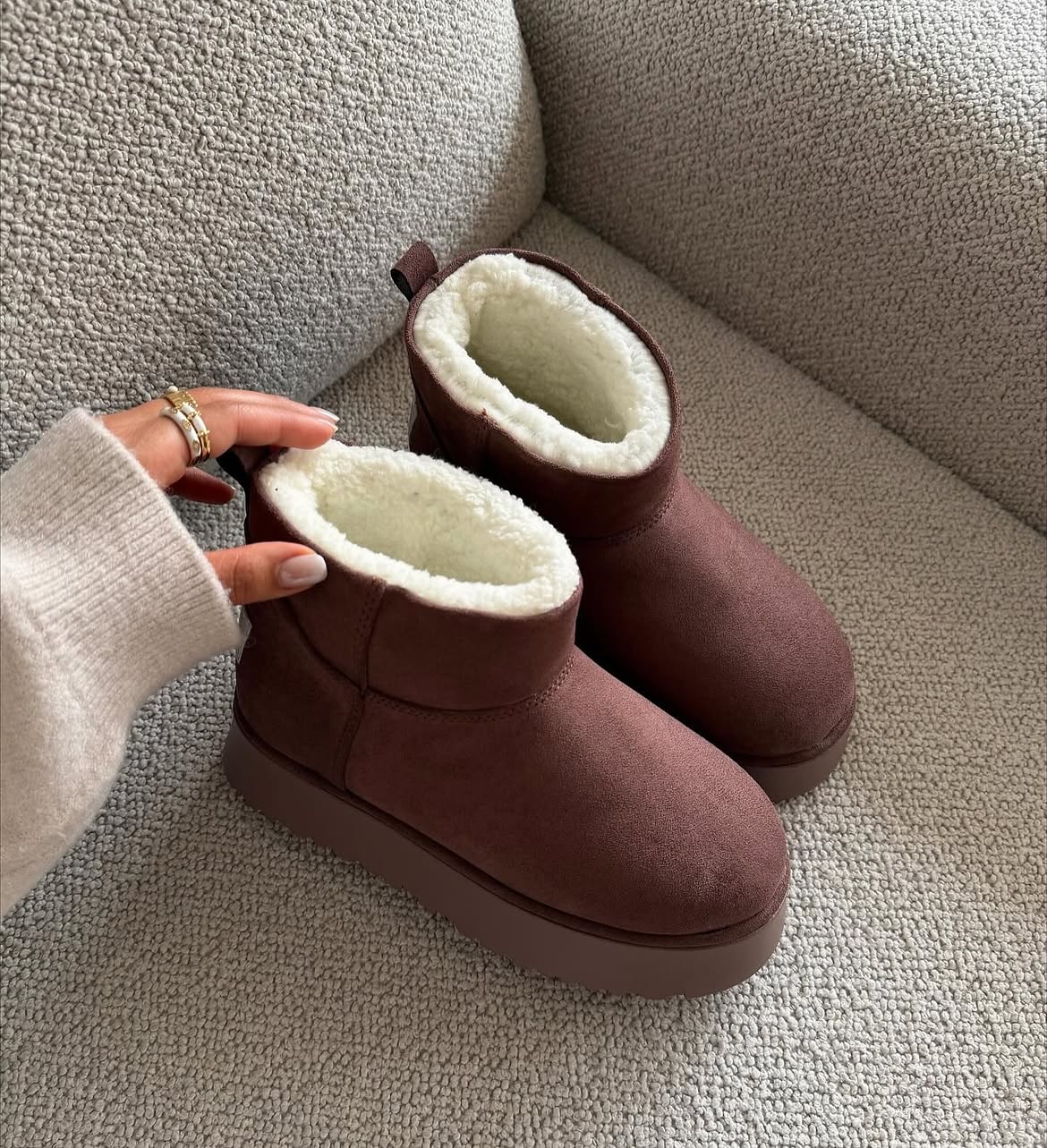 Bottines Fourrées ELIZ Cozy