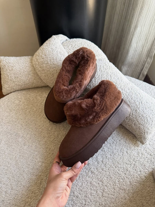 Mules Fourrées ELIZ Soft Cozy