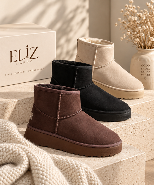 Bottines Fourrées ELIZ Cozy